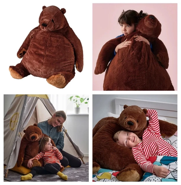 DJUNGELSKOG SOFT TOY, brown bear £40.00 PicClick UK