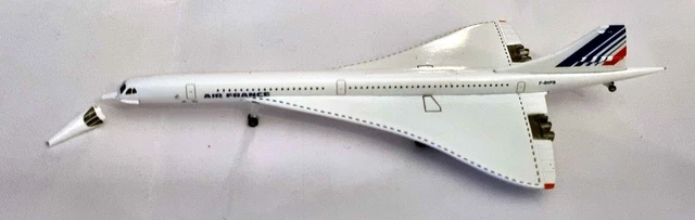 Modellino Aereo Concorde Air France F-BVFB – Wltk Pressofuso Scala 1/200 Con Supporto
