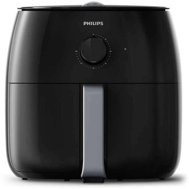 PHILIPS PREMIUM TWIN TurboStar Airfryer XXL, Black/Silver HD9630/96