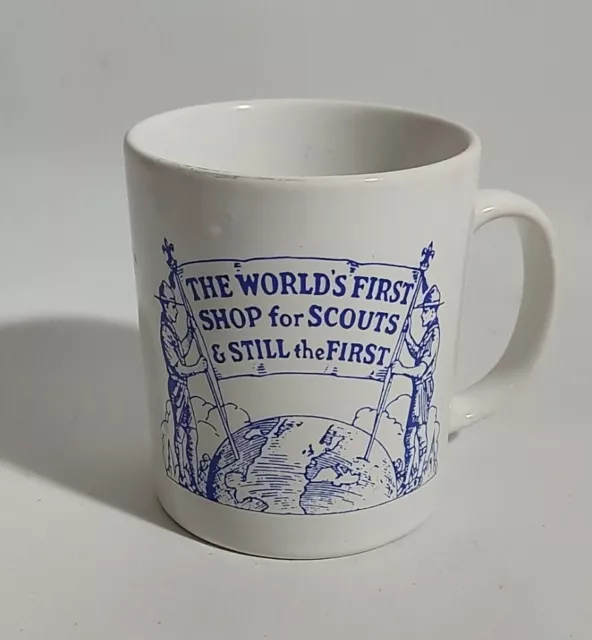 Kilncraft Stl England 27 Buckingham Palace Rd London Worlds First Scout Shop Mug