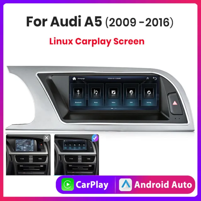 8.8" For Audi A5 2009-2016 Audi Multimedia Android Auto Carplay Car Stereo Radio