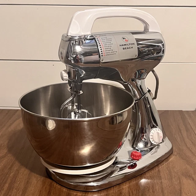 HAMILTON BEACH STAND Mixer 1938 Stainless Steel 10 Speed Vintage Model