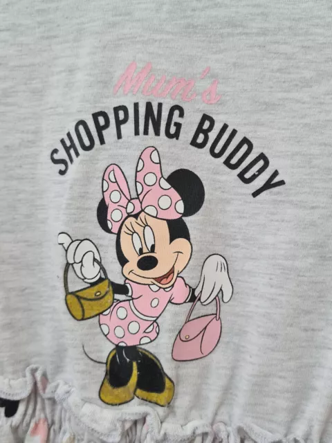 Mum's Shopping Buddy Minnie Mouse Mini Me Dress Size 2 Disney Long Sleeve 2