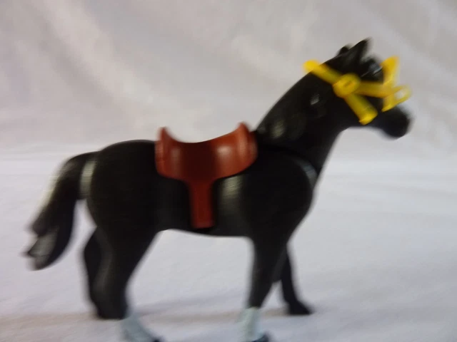Accessoire Playmobil : Couverture Rouge Pour Cheval - Thème Ferme, équitation, Ranch - Occasion