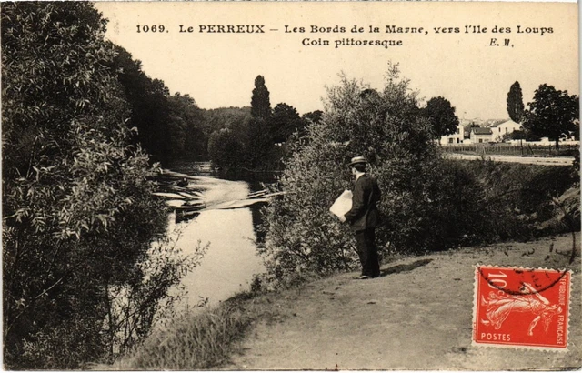 CPA Le Perreux Vue vers le Viaduc de Nogent FRANCE (1370372)