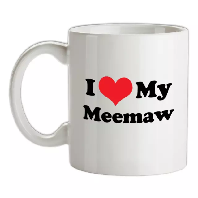 I Love Mon Meemaw Tasse - Grand Bang - Sheldon Cooper - Big Bang Theory