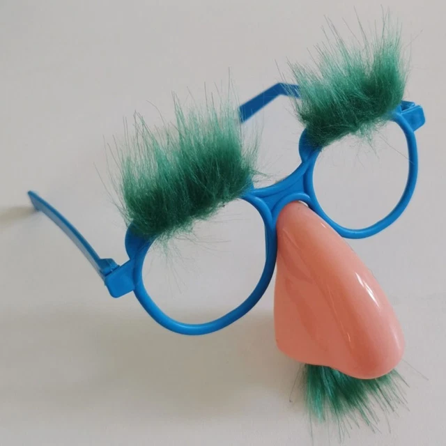 BIG NOSE BIG Nose Disguise Glasses Big Nose Trick Glasses Kid Adult ...