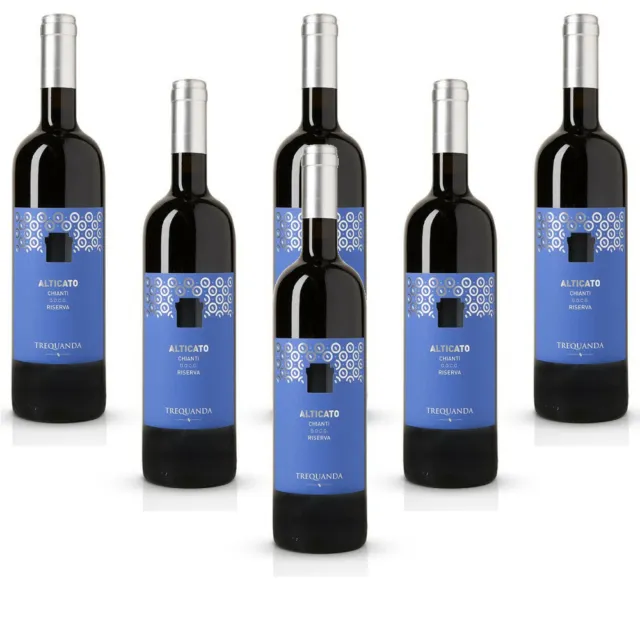 Alticato Chianti Riserva vino rosso DOCG Trequanda 6 bottiglie 75 cl.