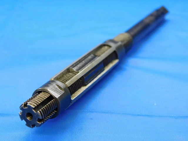 Cleveland Td Co 15/32 - 17/32" Size A Od Hss Adjustable Expansion Reamer 6 Fl