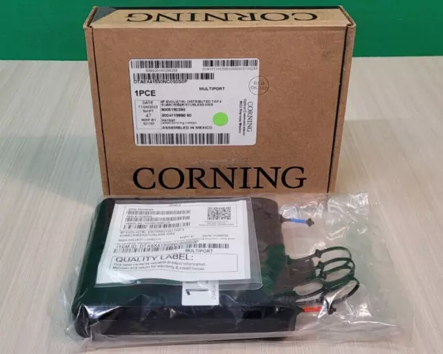 Corning 8F Evolv Optical Tap Terminal 4 Subscriber Stubless DTA8X41500NC000S0P