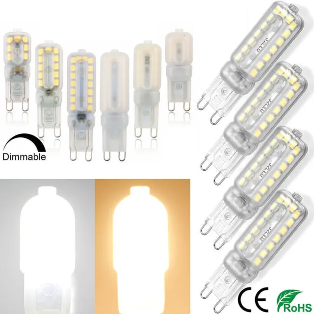 G9 LED Glühbirne Stiftsockel Birne Energiesparlampen 3W 5W Leuchtmittel Dimmbar