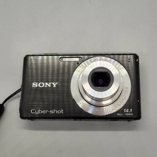 Sony Cybershot DSC-W530 14,1 megapixel fotocamera digitale testata nera 10