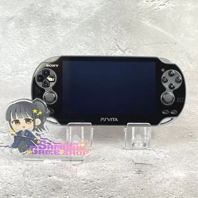 PlayStation Vita 3G / Wi-Fi Model Crystal Black Limited Edition  (PCH-1100AB01) : Video Games 