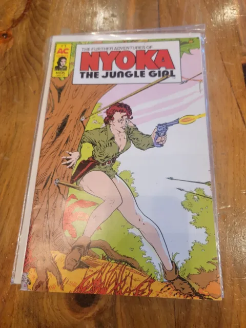 Further Adventures of Nyoka The Jungle Girl #1 1988 HTF Newly Bagged