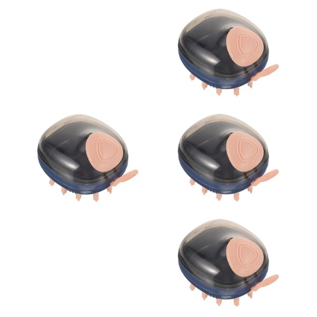 4 piezas Cepillo de gato conveniente reutilizable cepillo para perros hogar mascota ducha cepillo para gatos