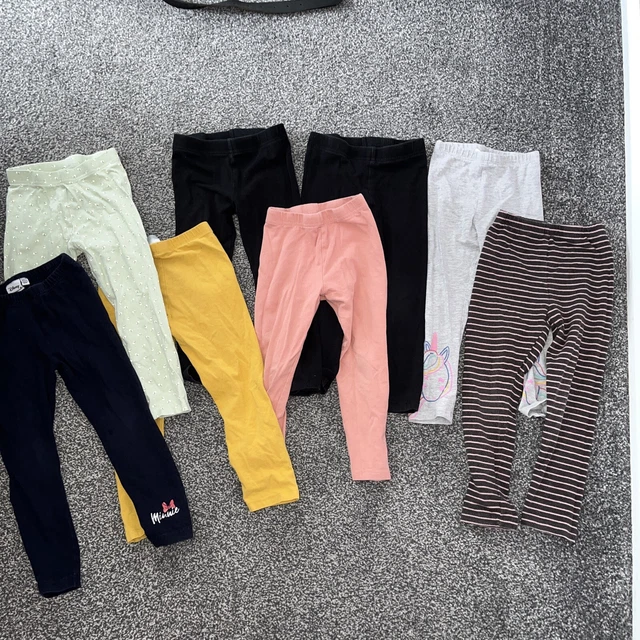 Girls 3-4 leggings and shorts bundle