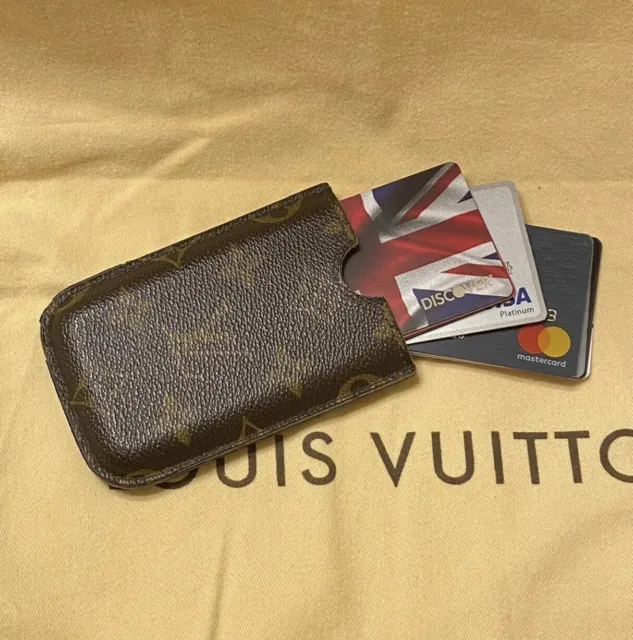LOUIS VUITTON iPhone Case Monogram Brown / Credit Card Holder
