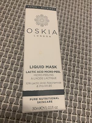 Máscara líquida Oskia micro exfoliación ácido láctico 30 ml totalmente nueva precio de venta sugerido por el fabricante £65
