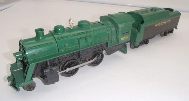 Lionel Southern Steam Locomotive 8302 & Tender