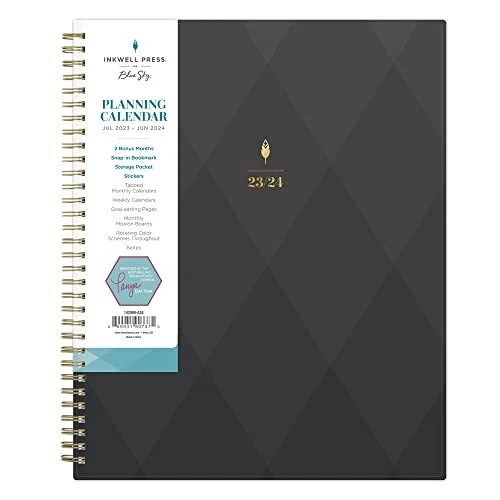 BLUE SKY INKWELL Press for 20232024 Academic Year Weekly and Monthly