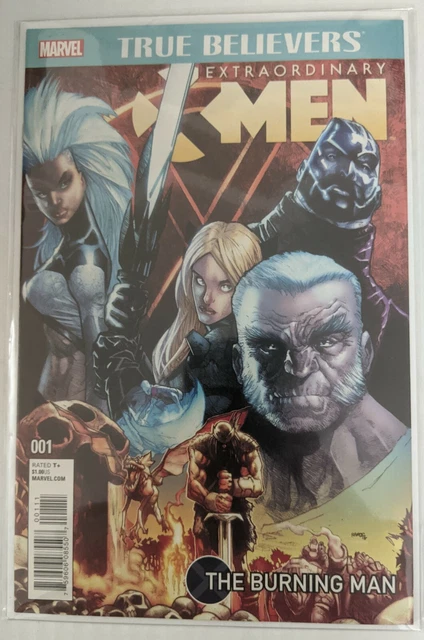 Extraordinary X-Men #1 The Burning Man - True Believers Reprint