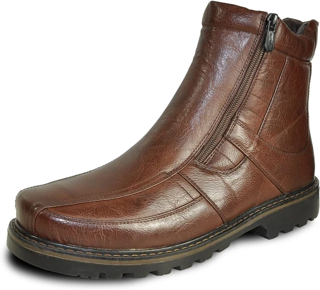 Braco Boot BRAVO! MEN WATERPROOF Winter Boot DEAN with Fur Lining and Double ...