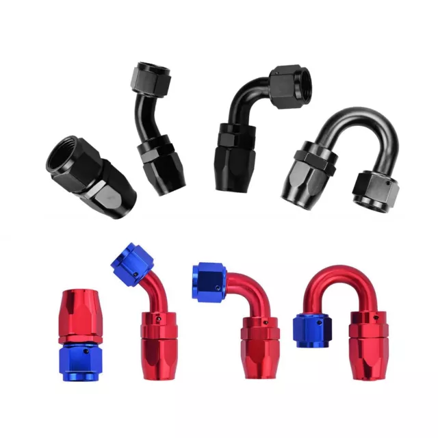 AN4/AN6/AN8/AN10/AN12 Swivel Hose End Fitting Adapter For Oil/Fuel/Gas Hose Line