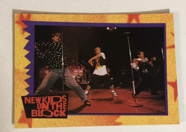 New Kids On The Block Trading Card NKOTB #64 Donnie Wahlberg Jordan Knight