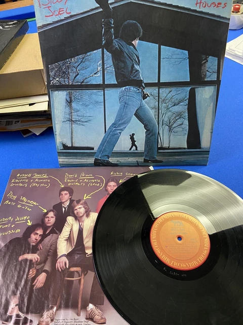 Billy Joel "Glass Houses" Rock LP Vinyl Record 1980 FC 36384 With Lyrics