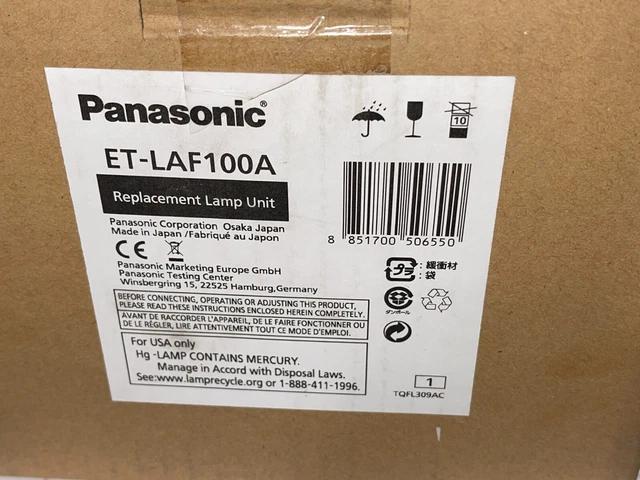 Panasonic Projector Lamp PT-F430 ETLAF100A ✅❤️️✅❤️️ NEW