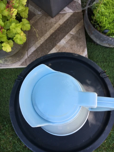 Pichet Vintage Tupperware Préludio - Bleu - 1,7 Litre - Avec Bec Verseur