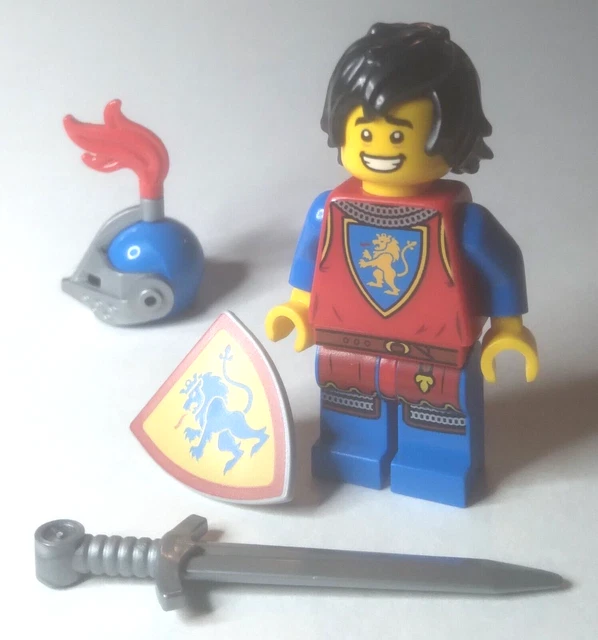 Lego Castle Lion Knights Shield Minifigure Weapon Part Yellow Lion 10305 X 5