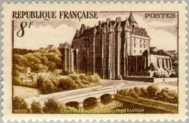 EBS France 1950 - Tourism - Chateaudun - YT 873 - MNH**