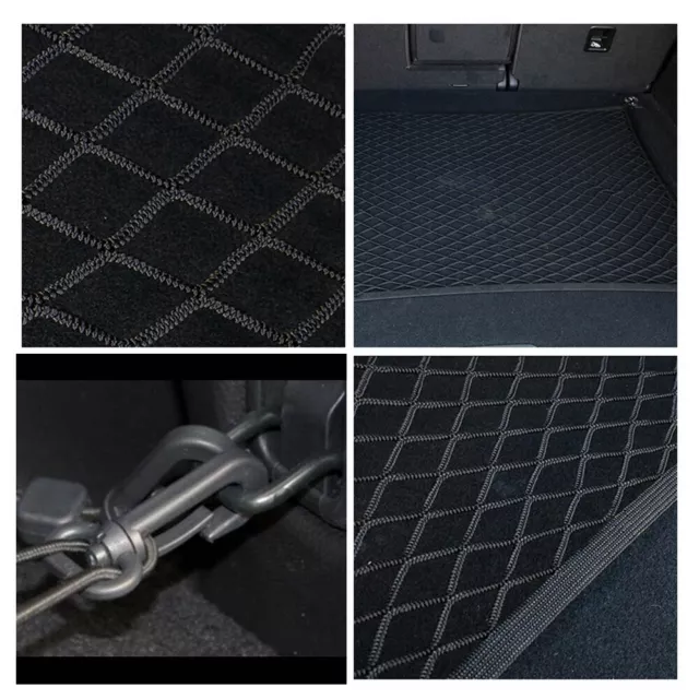 Car Boot Elastic Floor Netting Cargo Storage Organiser Mesh Net Van SUV Truck