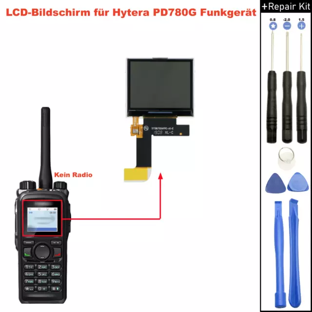 Per radio Hytera PD780G UHF/VHF 1,8 pollici riparazione schermo display LCD