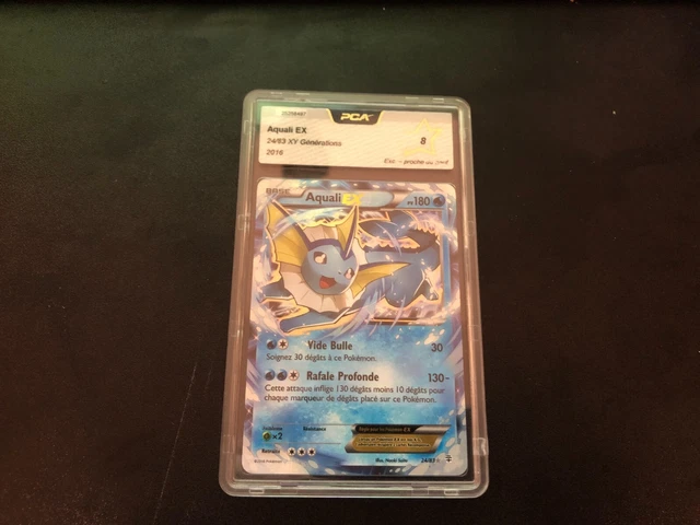PCA 9.5 Aquali ex 24/83 xy Series Graduated Pokemon Card