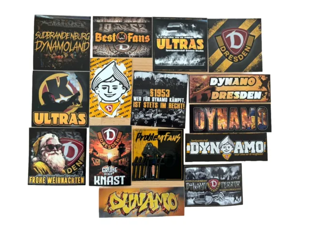 ULTRAS AUFKLEBER DRESDEN Elbkaida K-Block Fighters Dynamo Sticker