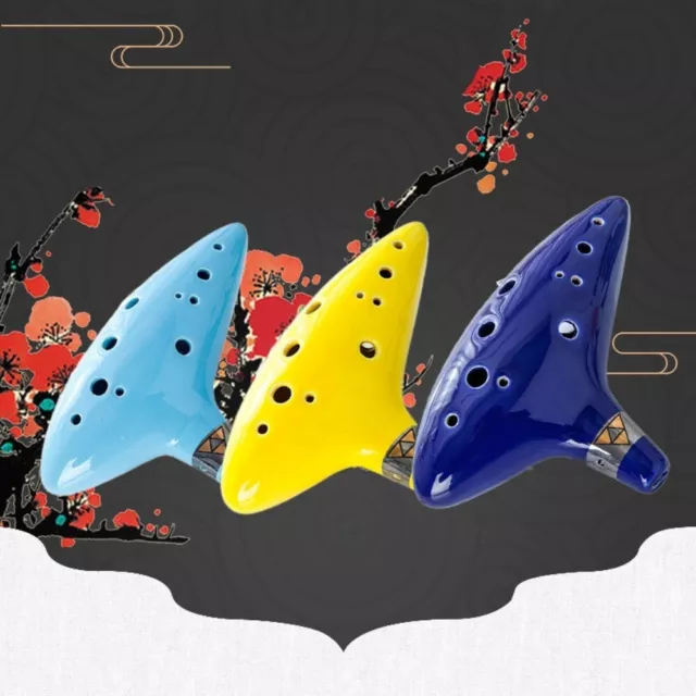 Alto C Ocarina Of Time The Legend Musical Instrument Ceramic 12 Holes Ocarina❀