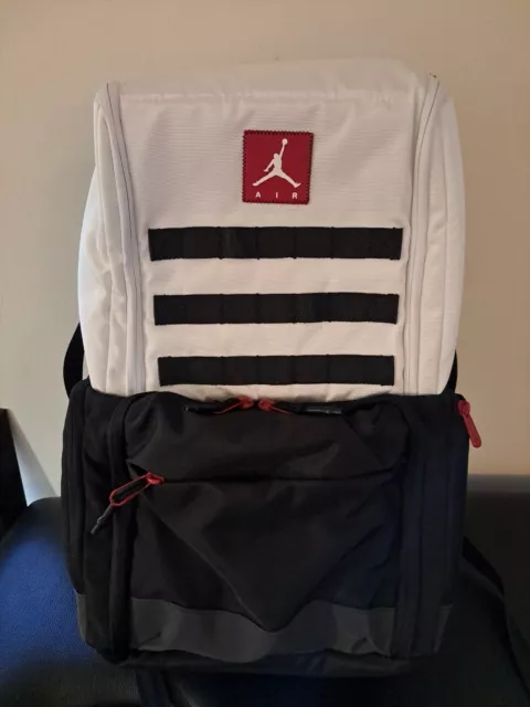 Nike Air Jordan Monogram Backpack Bag Black GOLD OVO Jumpman