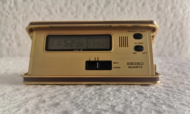 SEIKO Orologio-Sveglia, Vintage, Funzionante, Made In Japan
