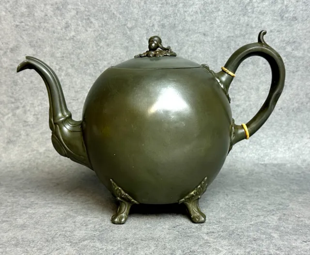 Joseph Fenton and Sons Sheffield Antike viktorianische Teekanne England Tea Pot