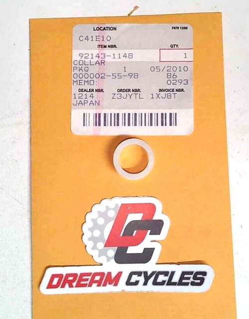 NOS GENUINE Kawasaki OEM 92143-1148 SHIFTER Collar FAST SHIP KX KLX KDX