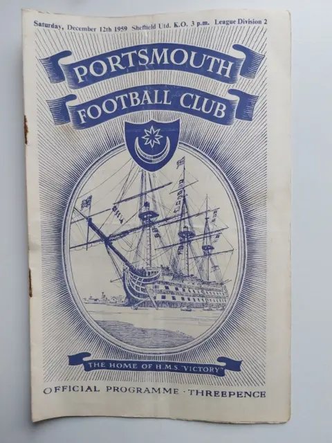 Portsmouth V. Sheffield Utd. - 12.12.59