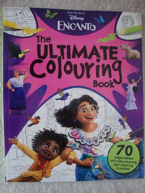 DISNEY ENCANTO COLOURING Book The Ultimate Colouring Book Brand New RRP