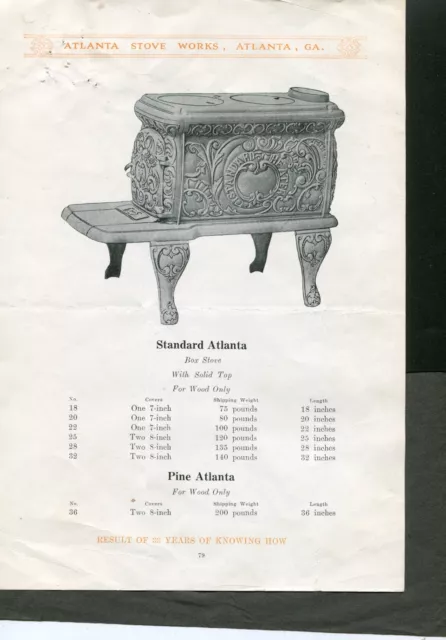 16+ Atlanta Stove Works 27 Box