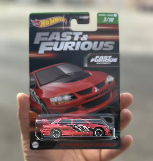 HOT WHEELS 2023 Fast and Furious Walmart Exclusive Lancer EVO IX 50.00