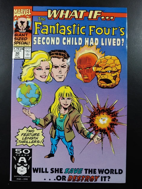 ⭐️ What If...? #30 (vol 2, direct)(1991 MARVEL Comics) FN/VF Book