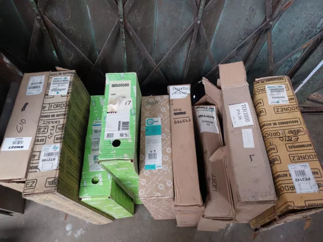 Brand new coolant radiators, Job Lot, x 9, boxed Megane, Citroen and Others