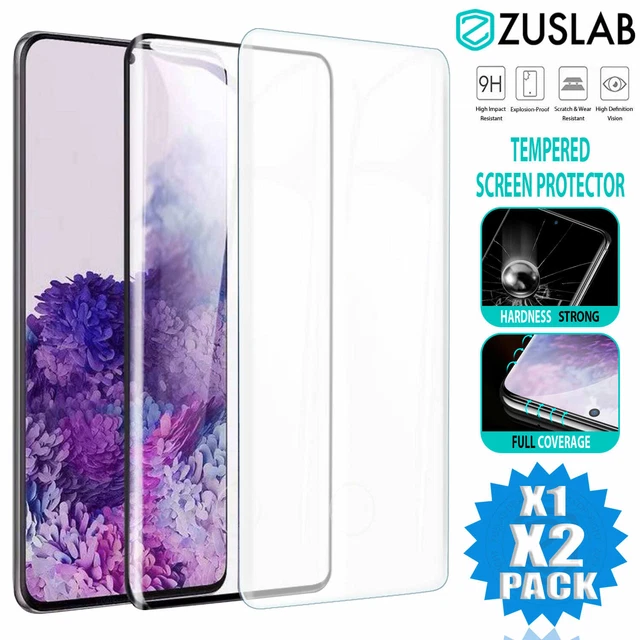 For Samsung Galaxy S20 Plus Ultra S10 S9 Note 10 Tempered Glass Screen Protector