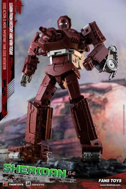 Transform Fans Toys FT-41 Sheridan G1 Warpath